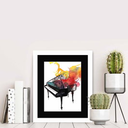 Wallity Cuadro Decorativo Enmarcado BCT-055 Multicolor